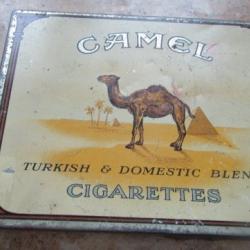 boite cigarette tabac cigarettes ww2 seconde guerre US parachutage maquis résistance 50 CAMEL GI