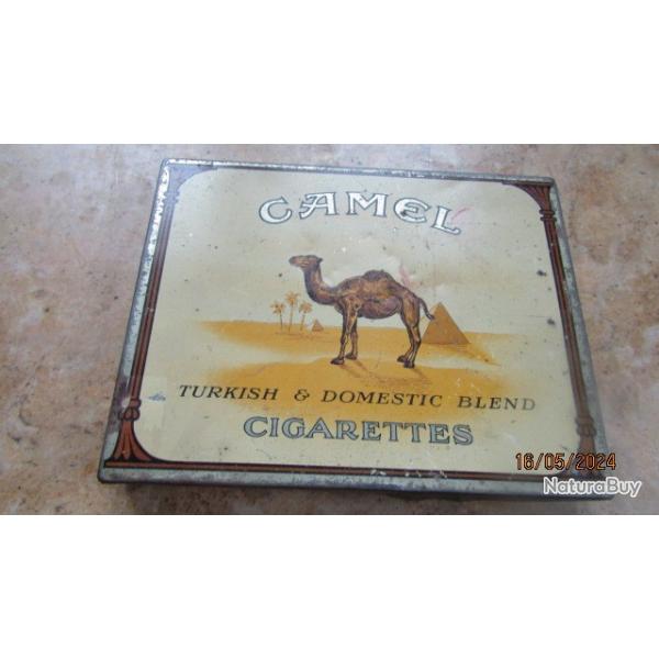 boite cigarette tabac cigarettes ww2 seconde guerre US parachutage maquis rsistance 50 CAMEL GI