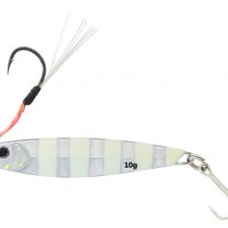 Jig Métallique Daiwa Samuraï Jig 7g 7g PH Zebra Glow