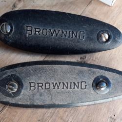 2 plaques de couche BROWNING