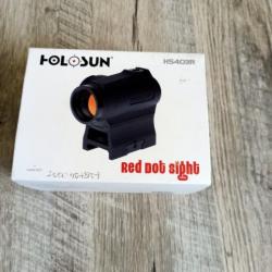 point rouge holosun hs403r