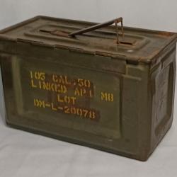 Caisse à munitions US cal.50 WW2 original