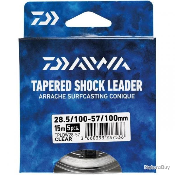 Bas de ligne Daiwa Arrach Surf Taper Leader 15 m - Translucide 16  - 20  57/100