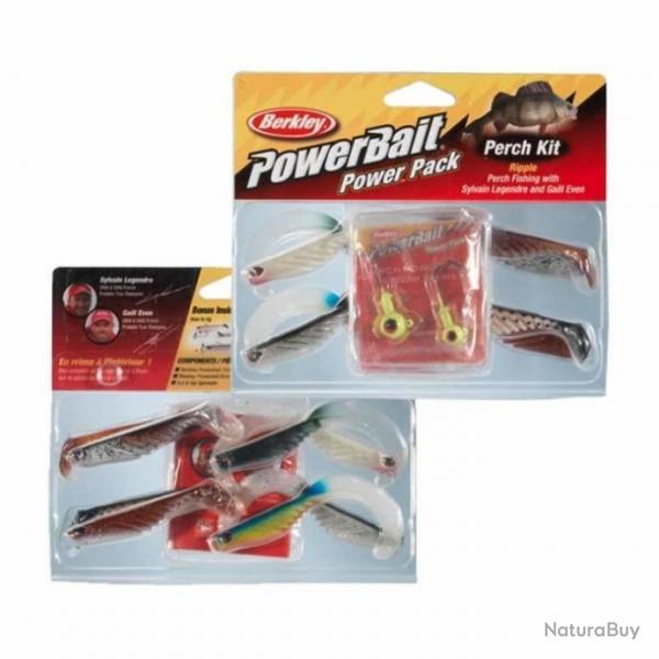 DP-24 ! Kit Leurres Berkley PowerBait Pro Pack Perche Ripple Default