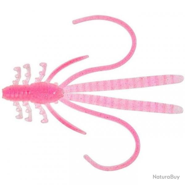 DP-24 ! Leurre Souple Gunki Ls Naiad 7 cm - Par 6 White Flash / 1 - Pink Sugar / 1