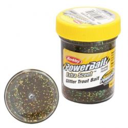 Pâte à truite Berkley PowerBait Select Glitter Trout Bait Black Orang - Nightcrawler