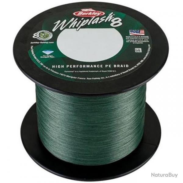 Tresse Berkley Whiplash 8 Vert - 2000 m - 8/100 - 12.9 kg