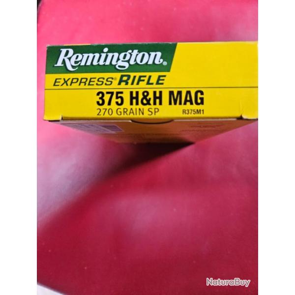 Balles Remington calibre 375HH