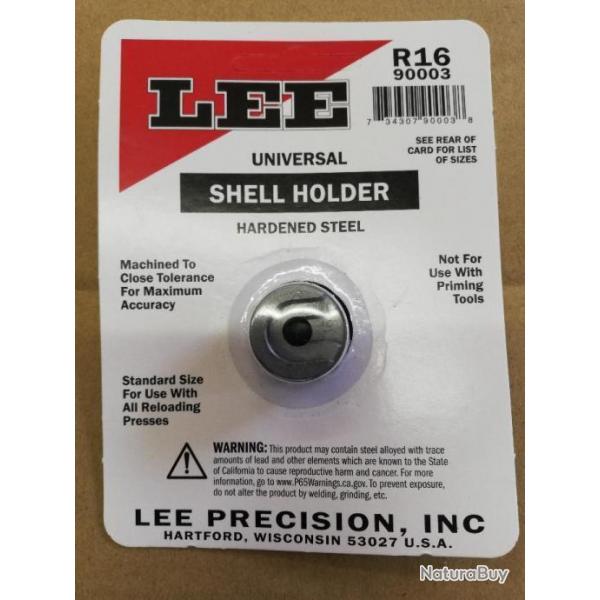 shell holder lee 16 R16 N16 pour 7.62x54R, 8x56R, 500 s&w ...