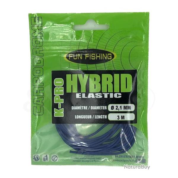 FUN FISHING LASTIQUE K-PRO HYBRIDE ELASCTIC 3M00 FUN FISHING 2,10mm 3m