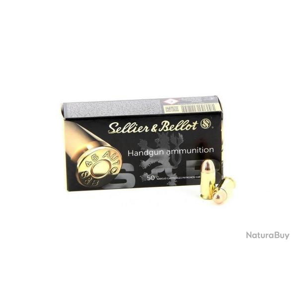 45 ACP SELLIER & BELLOT BOTE DE 50
