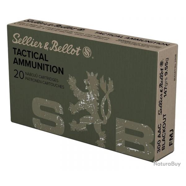 CARTOUCHES SB 300 AAC BLACKOUT FMJ 9.55G