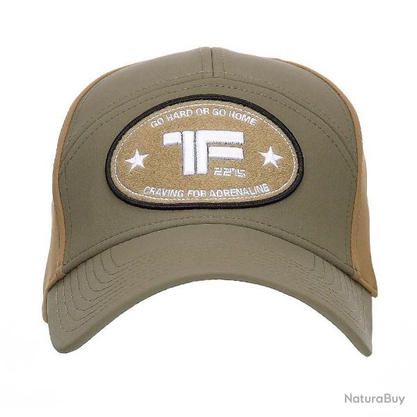 Casquette Baseball Flex bicolore (Couleur Vert Ranger, Taille M-L)