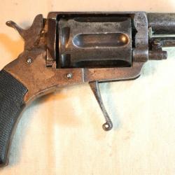 Revolver BULLDOG Liège 5,5 mm etui long - XIX ième catégorie D  J LEFEBVRE ARQUEBUSIER BXP24REV002
