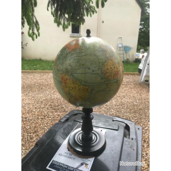 Globe terrestre ancien prix en baisse