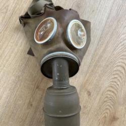 Masque à gaz de la seconde guerre mondiale WW2 1935