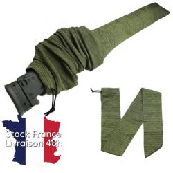 Chaussette tissu pour arme longue - Vert - Envoi rapide depuis la France
