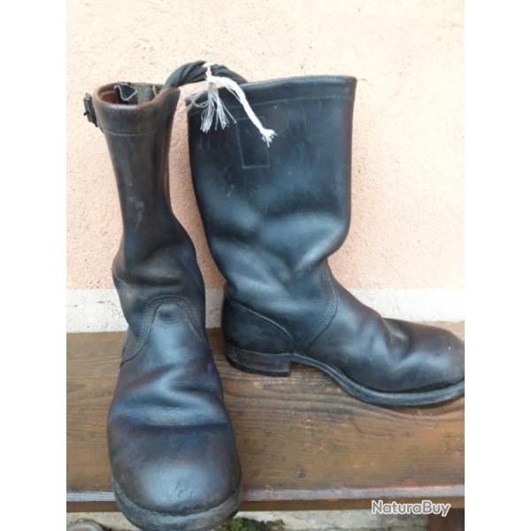 PAIRE DE BOTTES ARME ALLEMANDE,POINTURE EN 41