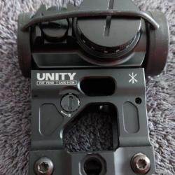 Holosun HS503R + Unity Tactical Fast mount.
