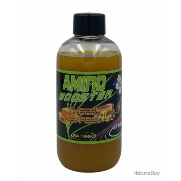 FUN FISHING LIQUIDE AMINO BOOSTER CHEESY BARBEL 185ML FUN FISHING