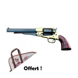 Vente flash ! Revolver Pietta 1858 Rm laiton - Cal. 44 + Sacoche offerte