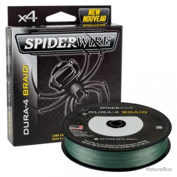 DP-24 ! Tresse SpiderWire Dura 4 - Vert 0.10mm / 9.1kg / 150m - 0.10mm / 9.1kg / 150m