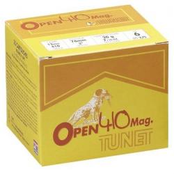 TUNET Cartouches de chasse OPEN 410 - par boite de 25  410  / 76  17g