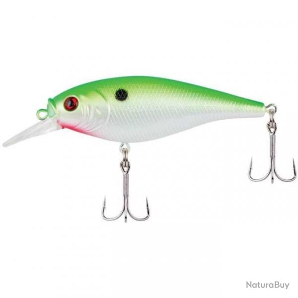 Leurre de surface Berkley Flicker Shad Shallow - 7 cm - Chartreuse Pearl