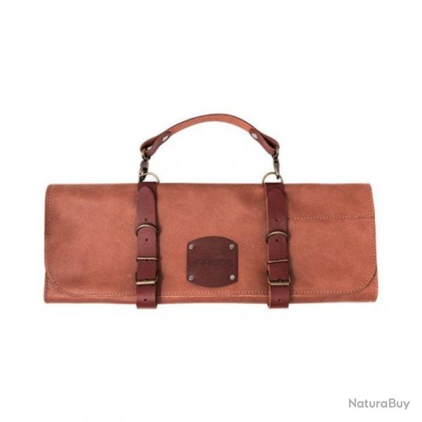 Trousse vide en cuir Arcos - 863x446 mm / 10 couteaux