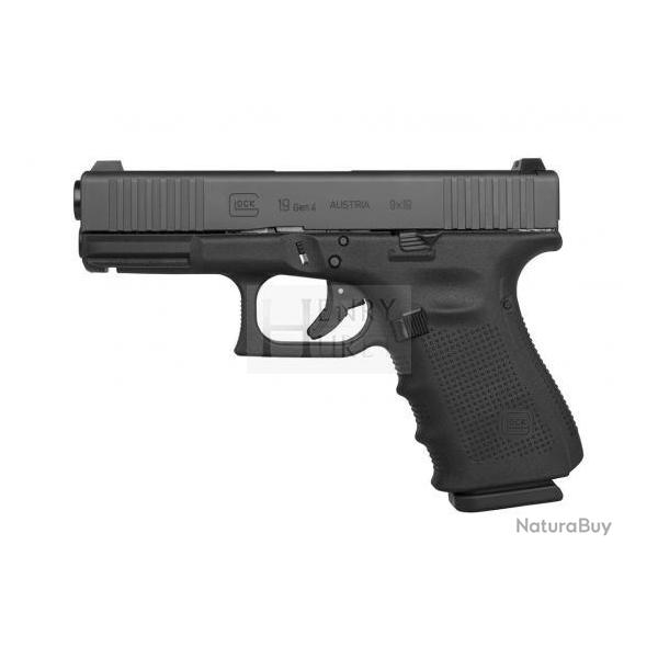 GLOCK 19 GEN4 FRONT SERATIONS CAL 9X19