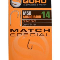 GURU HAMEÇON MATCH SPECIAL BARBED HOOK 16