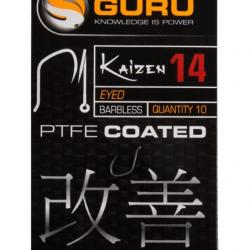 GURU HAMEÇON KAIZEN EYED HOOK BARBLESS GURU 12