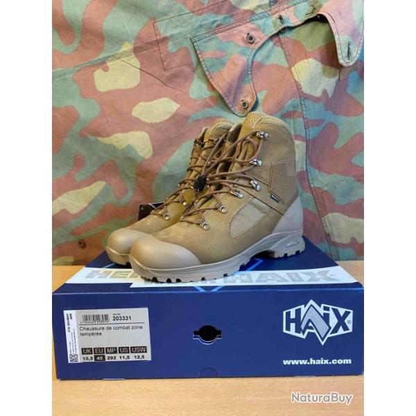 Nouvelle Haix Chaussure de combat zone tempre coyote