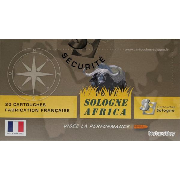 Munitions SOLOGNE Cal.375HH mag africa GPA 212gr 13.8g
