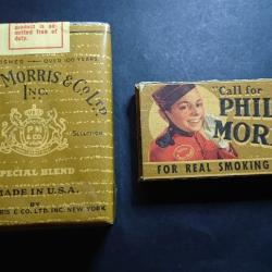 2 paquets cigarettes Philip Morris US ARMY