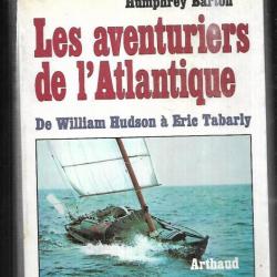 les aventuriers de l'atlantique de william hudson à éric tabarly  par h.barton  arthaud mer.