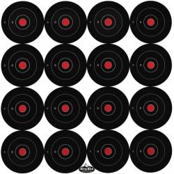 Lot de 172 cibles 3'' réactives Dirty Bird