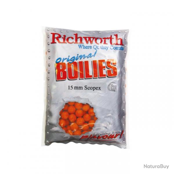 Bouillette Richworth Original Range - 15mm - 400g Scopex