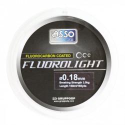 Nylon Asso Fluorolight - 150 M - Blanc Bleuté 16/100-2,3KG
