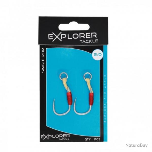 Hameon Assist Hook Explorer Tackle- Single Pop N4/0