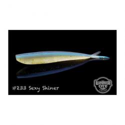 Leurre Souple Lunker City Fin'S Fish - 7" - 18cm Sexy Shiner