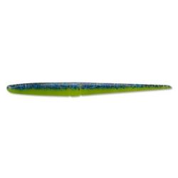 Leurre Souple Lunker City Slug-Go - 6" - 15cm BLUE CHARTREUSE
