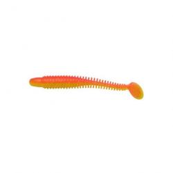 Leurre Souple Lunker City Swimming Ribster - 4" - 10cm ATOMIC CHICKEN