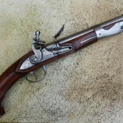Pistolet de cavalerie à silex modèle 1763-66 révolutionnaire