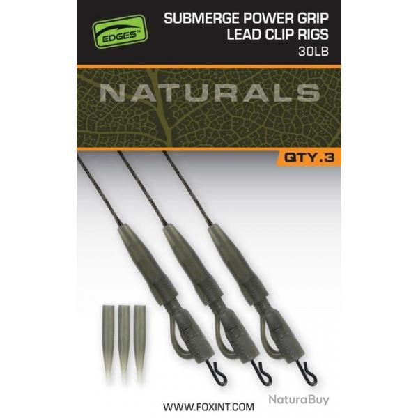 NATURALS SUBMERGE POWER GRIP LEAD CLIP 40LBS