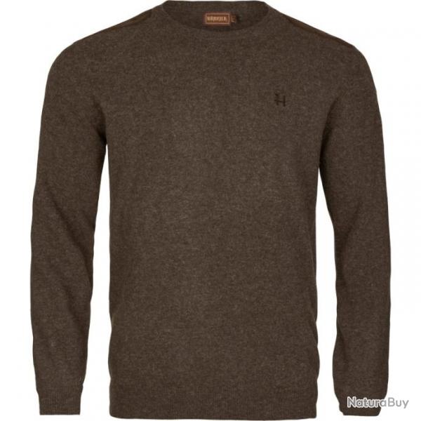 PULLOVER  HOMME HARKILA ARRAN SLATE BROWN 10211