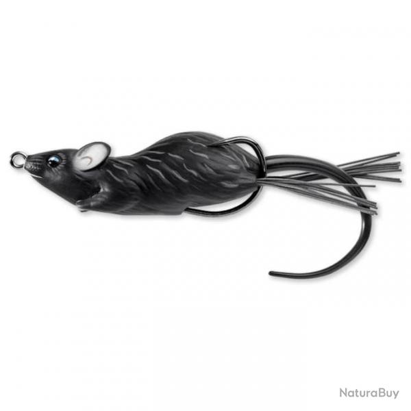 Leurre Live Target Hollow Body Mouse 6cm 6cm 11g Black / Black