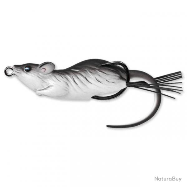 Leurre Live Target Hollow Body Mouse 6cm 6cm 11g Black / White