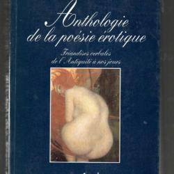 anthologie de la poésie érotique pierre perret