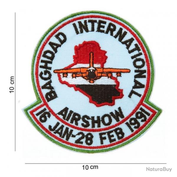 Patch tissu International airshow Baghdad | 101 Inc (0001 0318)